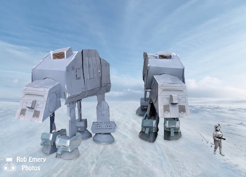 The Empire arrives at Hoth